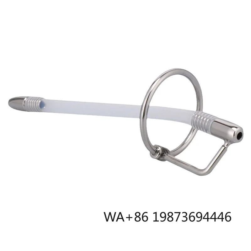 

Metal Urethral Catheter, Soft Rubber Tube Male Urinary Care Device
