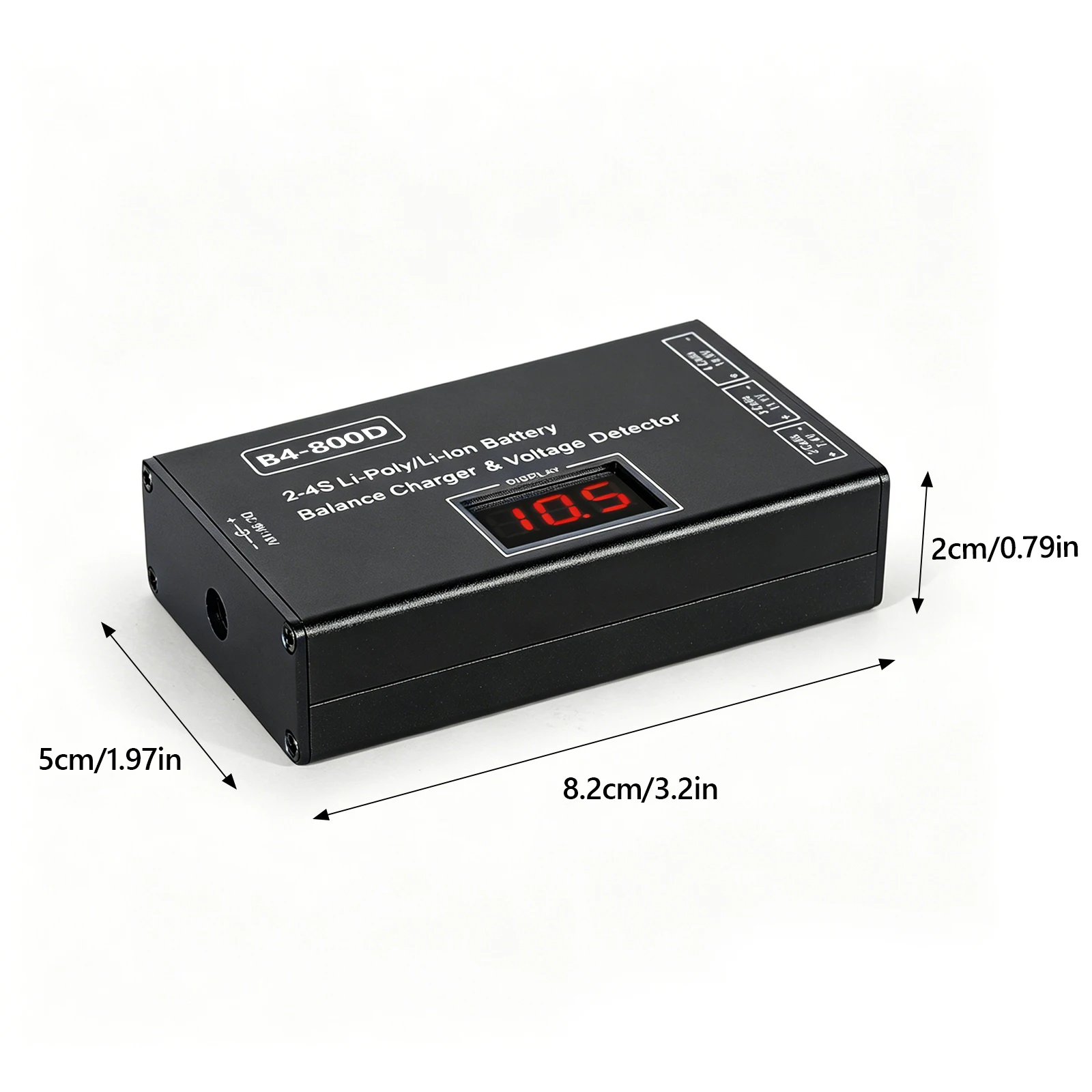 LED display lithium battery charger, including cables and power adapter, suitable for remote control toys and other models view 6