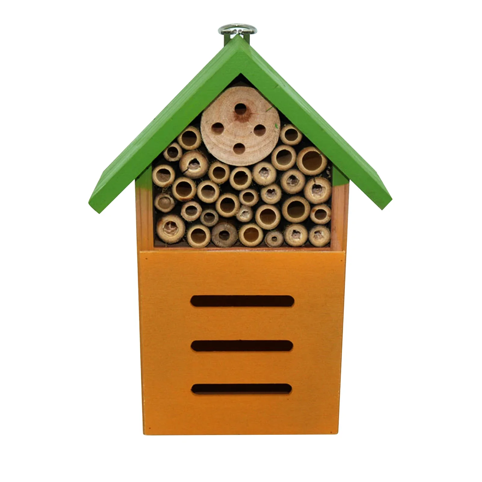 Natural Wooden Insect House Hotel Bee House Hive Habitat for Ladybirds Ladybugs Lacewings Butterfly Mason Dropshipping
