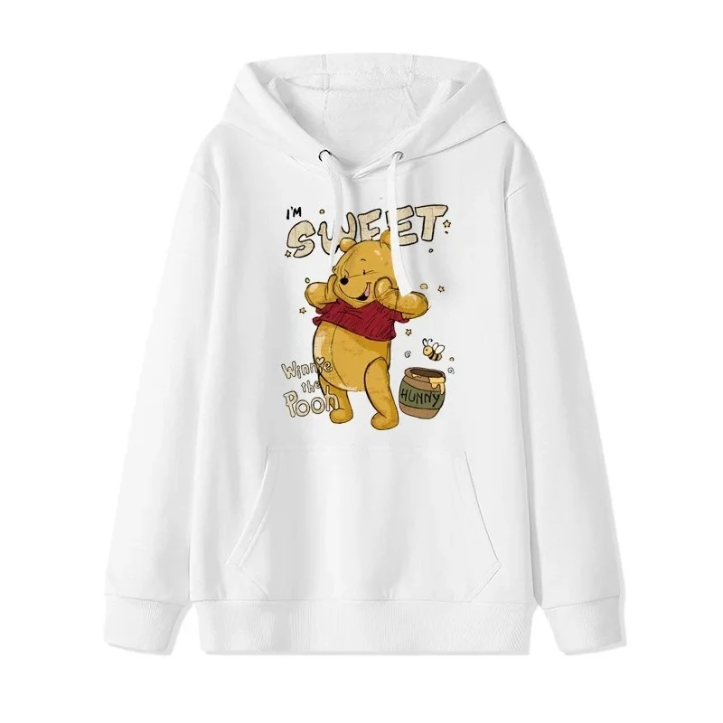 

Cartoon Winnie the Pooh Fashion Simple Women's Loose and Comfortable Hooded Versatile Couple Girlfriend hoodie