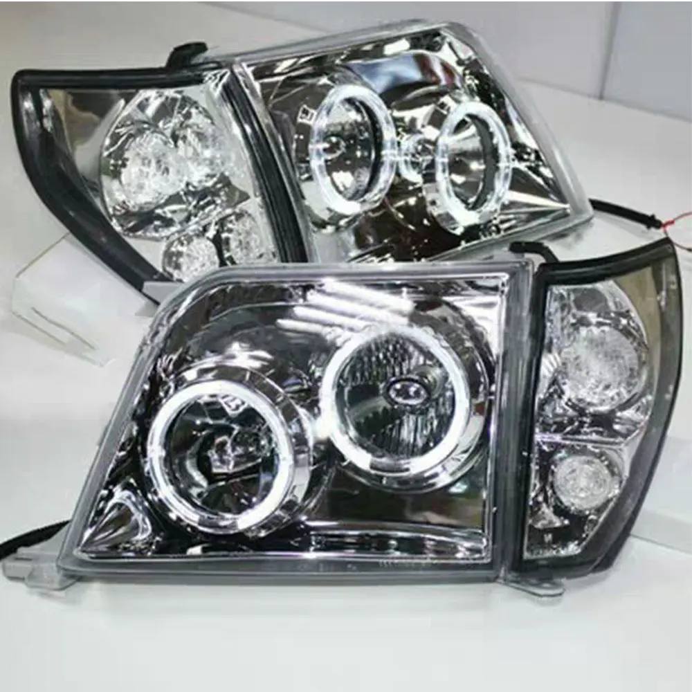 ペア車のヘッドライトトヨタランドクルーザープラド LC90 FJ90 RZJ90