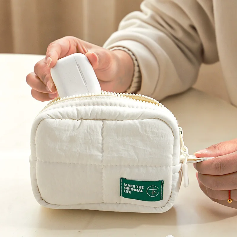 Nylon Waterproof Cosmetic Handbag Sundry Travel Storage Bag Toiletries Suitcase Storage Bag