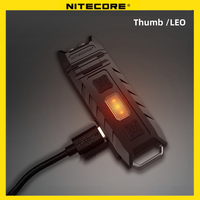Original NITECORE THUMB KeyLight Keychain Flashlight THUMB LEO Worklight Camping EDC Pocket LED Flashlight Hiking Portable light