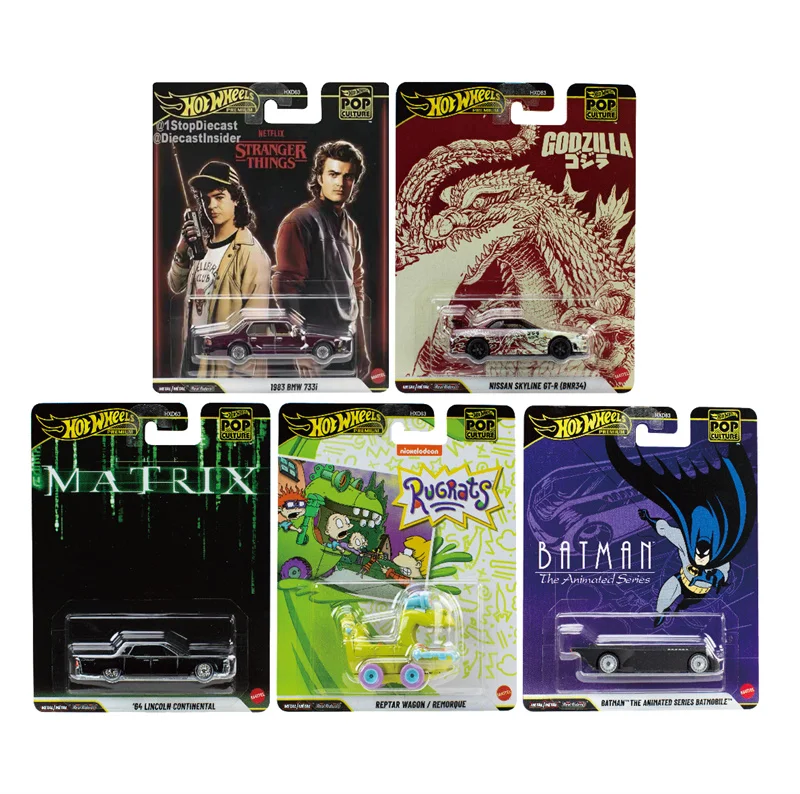 [Hotwheels] Genuine In Stock  Entertainment Culture Hxd63 2025 Strange Stories Bmw Godzilla R34 Hotwheels Collector Fan'S Gifts