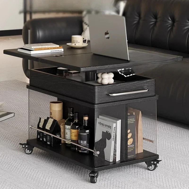 

Adjustable Lift Coffee Table Storage Elevator Design Modern Side Tables Living Room Center Stolik Kawowy Furniture Home