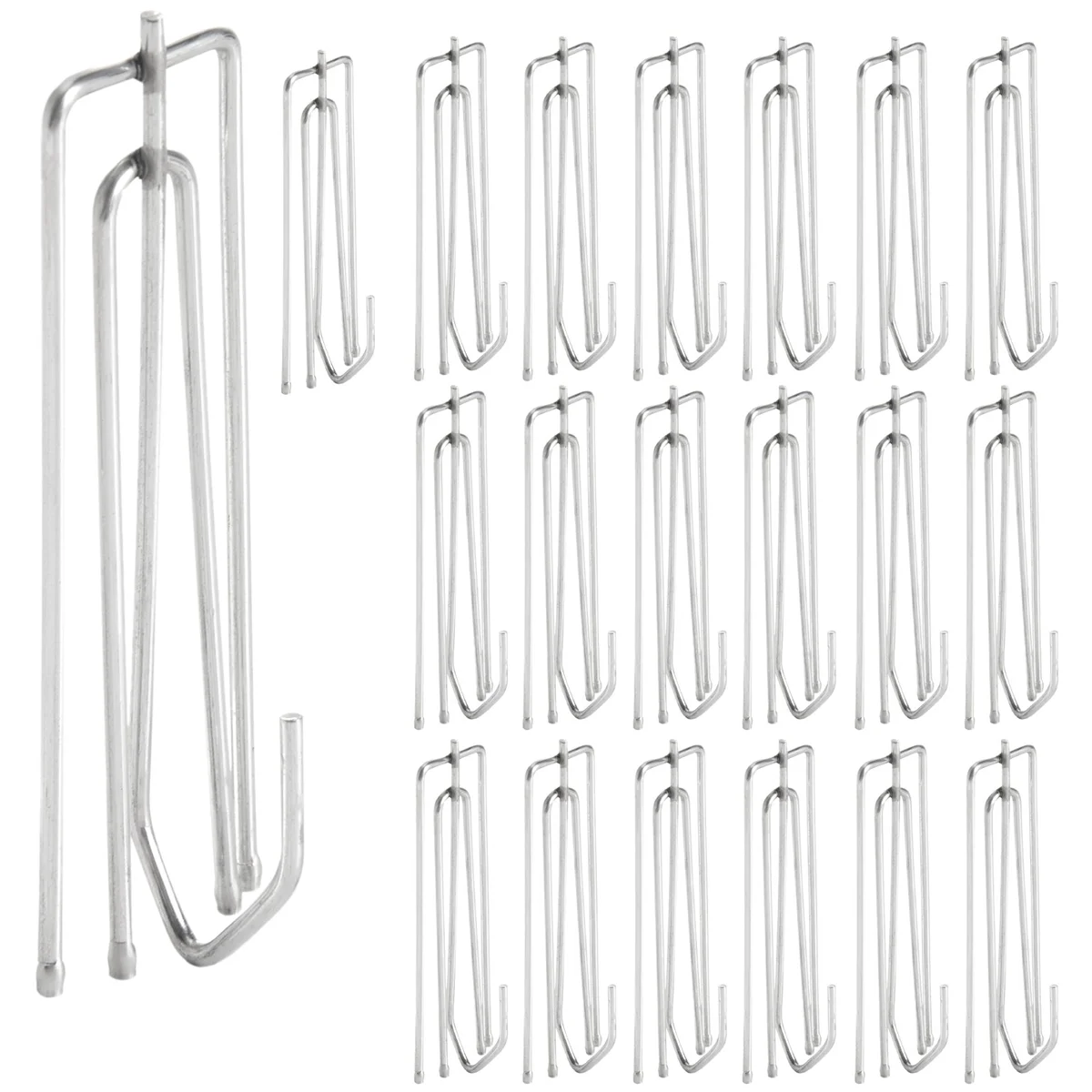 Okno Treatment 4 Prongs Pinch Pleat Zasłony Haczyki do zasłon 20szt