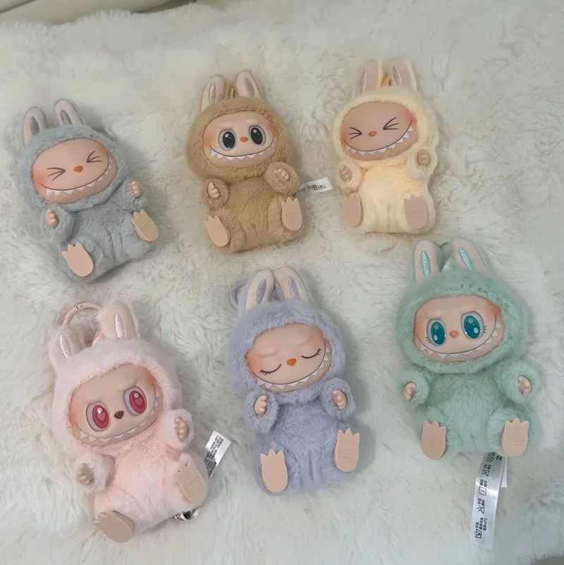 Replica 1:1 Labubu Have A Seat Series Vinyl Pendant Doll Model Toy In Stock Cute Monster Keychain Made In China High Quality