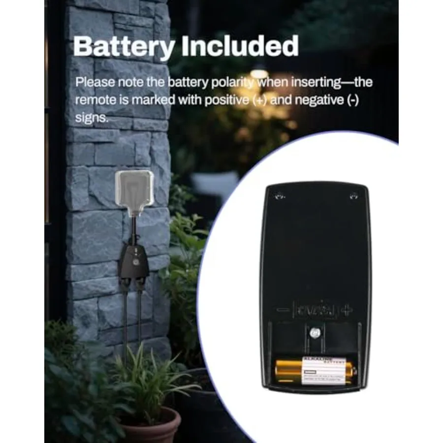 Kabellose Fernbedienungssteckd – Outdoor Power Outlet With Remote Control Bewertung und Preis