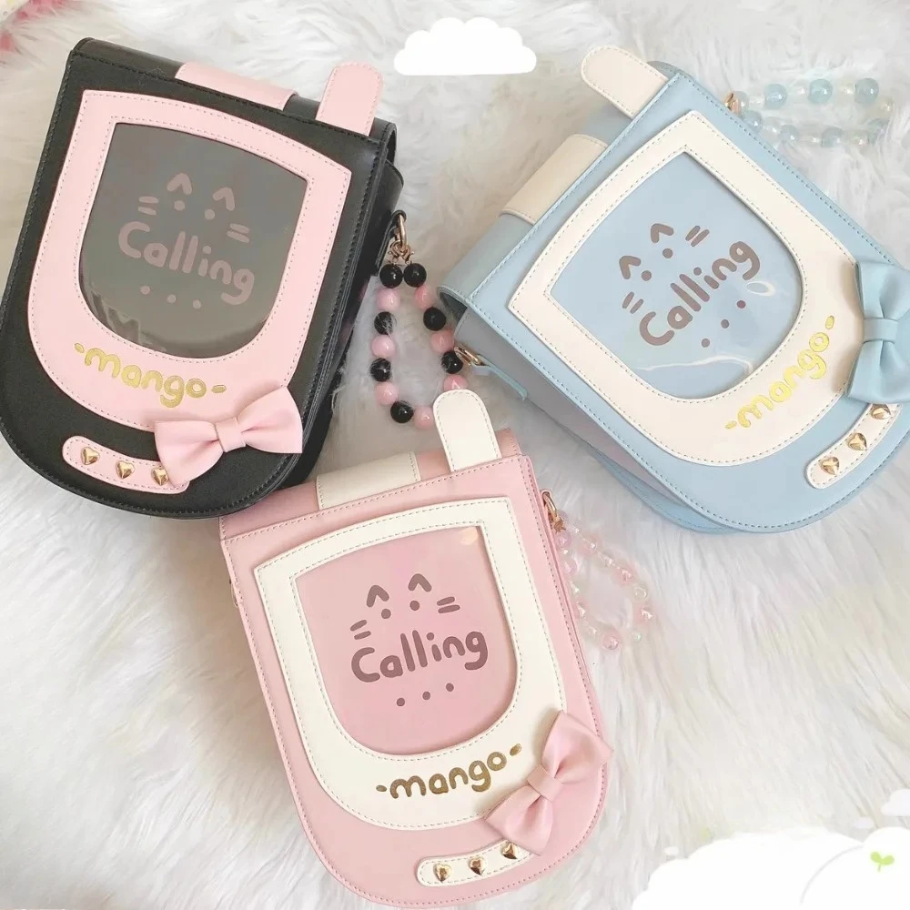 

Cat Ita Bags for Woman Original Sac Femme Shoulder Crossbady Bag Cute All-match Bolso Exquisite Transparent Bolsos De Mujer