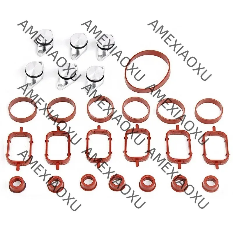 Suitable for BMW 35 Series diesel engine vortex swirl flap removal and repair kit, irregular ring 33mm, flap 22mm