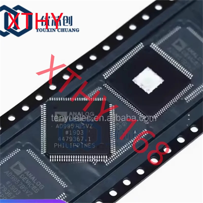 AD9957BSVZ integrated circuit IC memory chip operational amplifier function power supply IQ step-down linearity