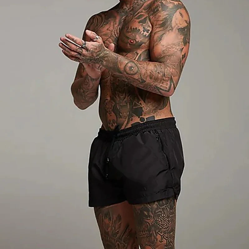 Herren Badehose Mode Sommer Bademode Herren Sommer Strandshorts Badeshorts Boxershorts Herren Badeanzug – Detail 1