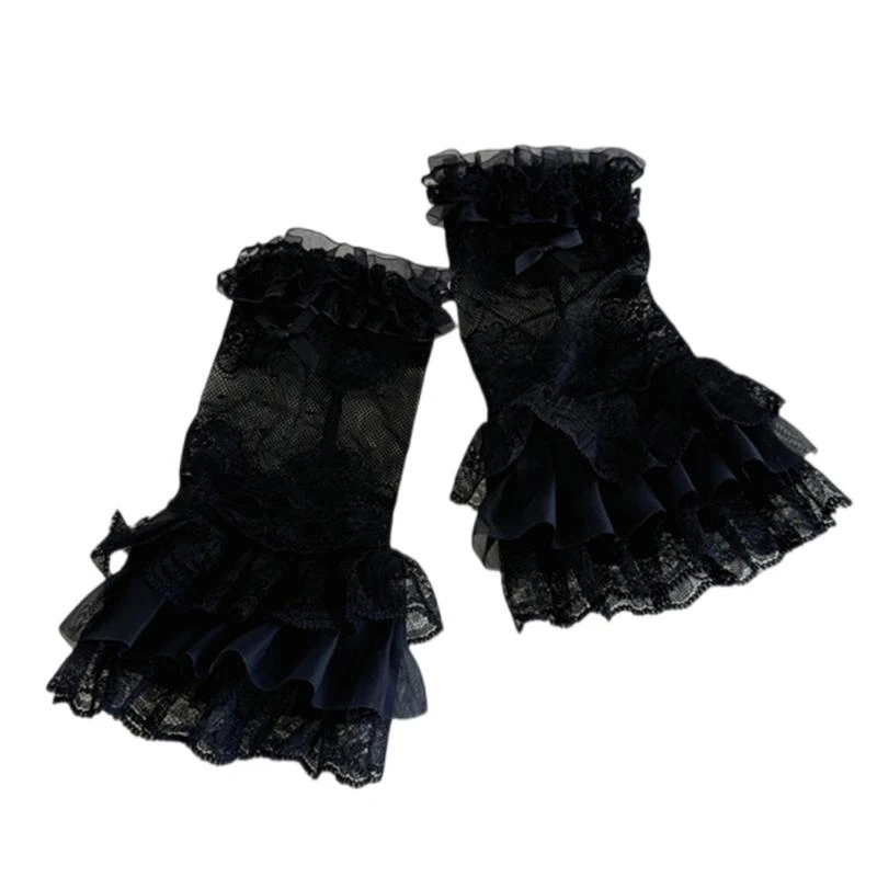 DXAE Delicate per polsini abbelliti in tessuto in nylon traspirante 7 stili