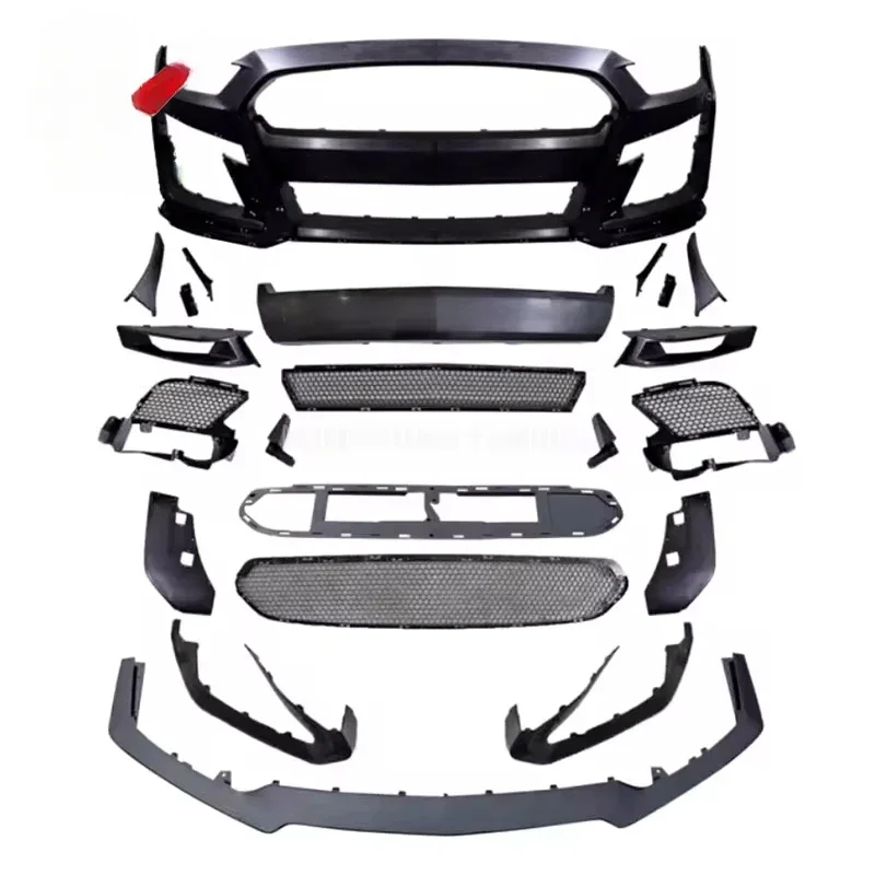 

High quality PP plastics Material GT500 design body kit front bumper for Ford Mustang 2018+ bodykit