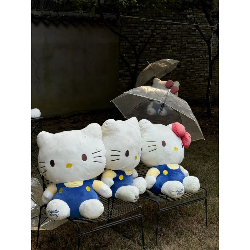 Stitch & Hello Kitty Pluche Poppen Anime Speelgoed Zacht Kussen Leuke Cartoon Gezellige Ornament Kinder Kerst Meisje Cadeau