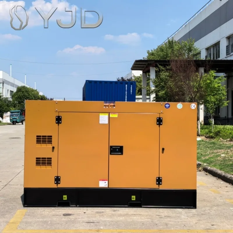 DYJD The diesel Generator Set with Cuins Engine 4B3.9-G2 25kw 30KVA 22kw 24kw 35kva with Silent Cover Electronic Governor