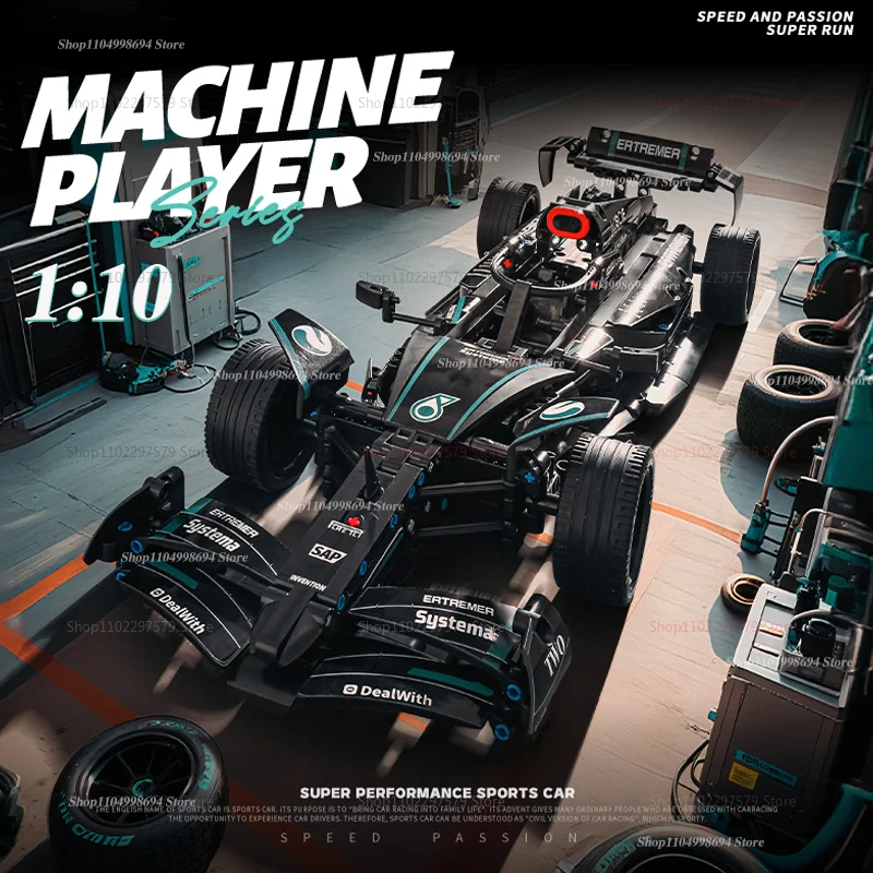 MG58 W14 مستوى تكنيكا سيارة سرعة السيارة 1020 قطعة مجموعة مكعبات البناء متوافق 42171 تكنيك نموذج سباق السيارات لعبة للطفل الصبي هدية