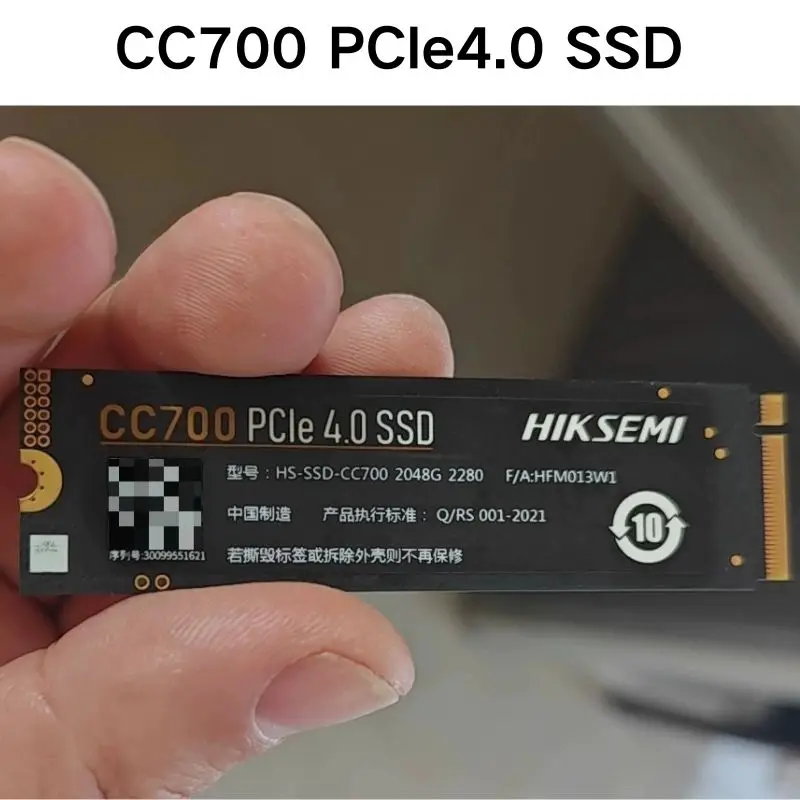 New  CC700 PCle4.0 SSD Solid State Drive Fast Shipping