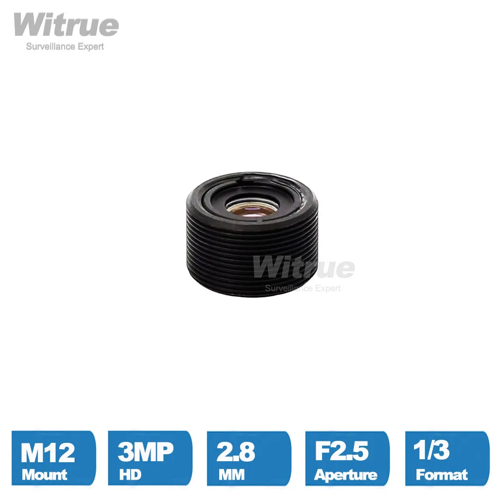 Witrue Mini Pinhole CCTV Lens 2.8mm 1.3 Megapixel 1/3