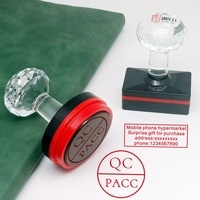 Personalized Logo Self inking Stamp Customized Photosensitive ink Stamp Your design picture