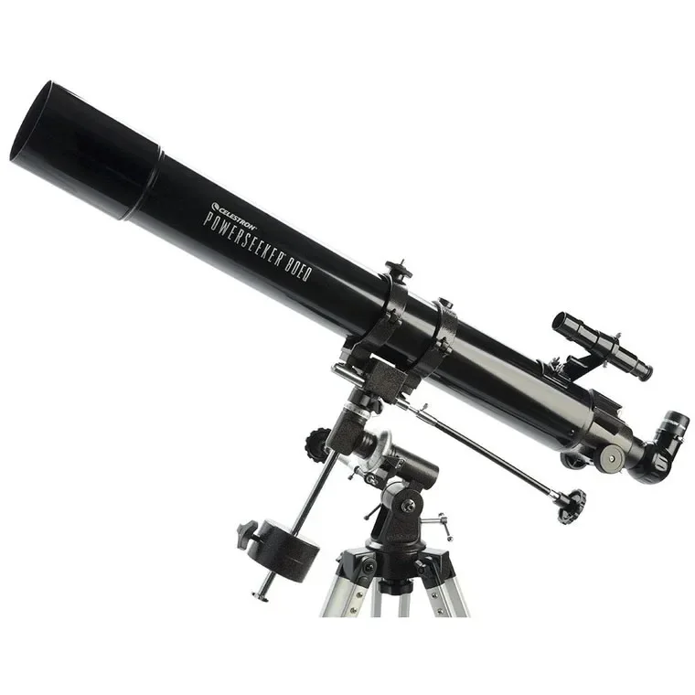 Teleskop Celestron POWERSEEKER 80EQ dla początkujących Teleskop astronomiczny Obserwacja Księżyca i planeta