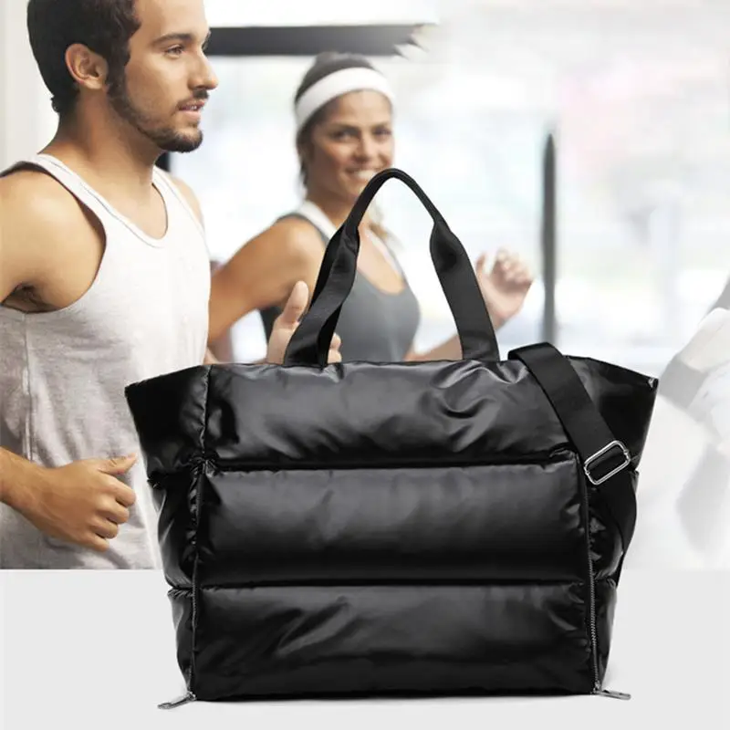 Portable Gym Bag Waterproof Fitness Bag Sport Wet Dry Separation Bag Outdoor Fitness Portable Bags For Travel Work Sports