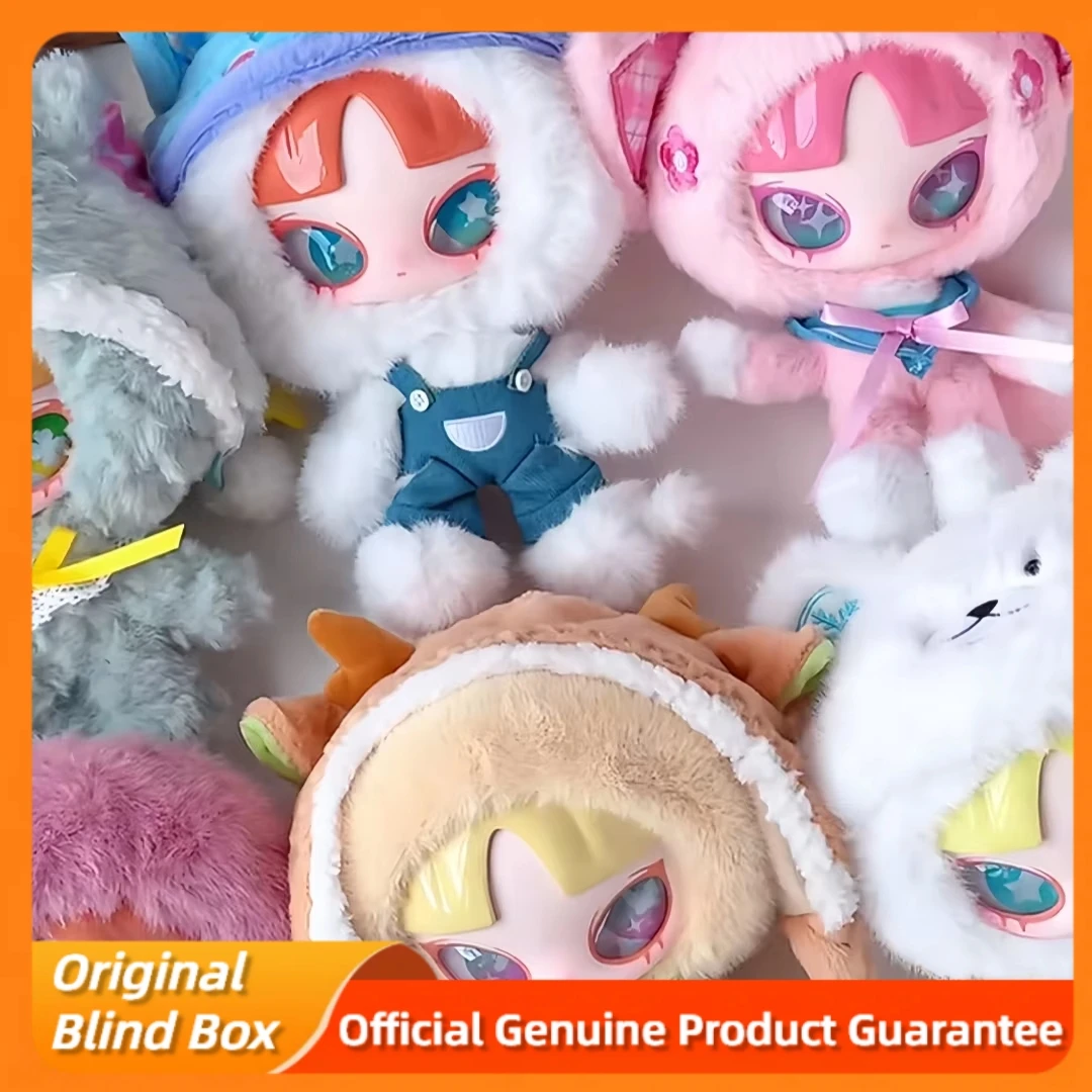 Genuine Inn Crossing Spring Series Vinyl Plush Blind Box Kawaii Bag Pendent Doll Mystery Box Customized Toys Decor Birthday Gift