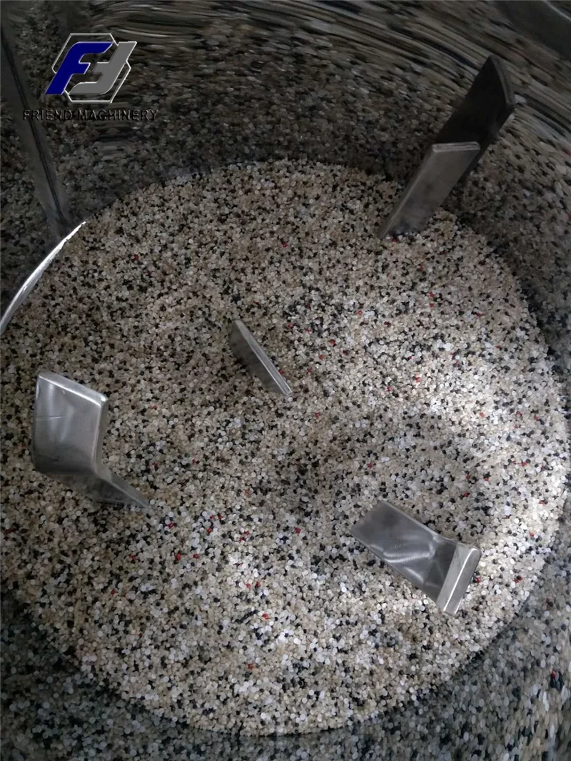 Máquina plástica vertical do misturador da cor do grânulo/licuadora plástica da pelota