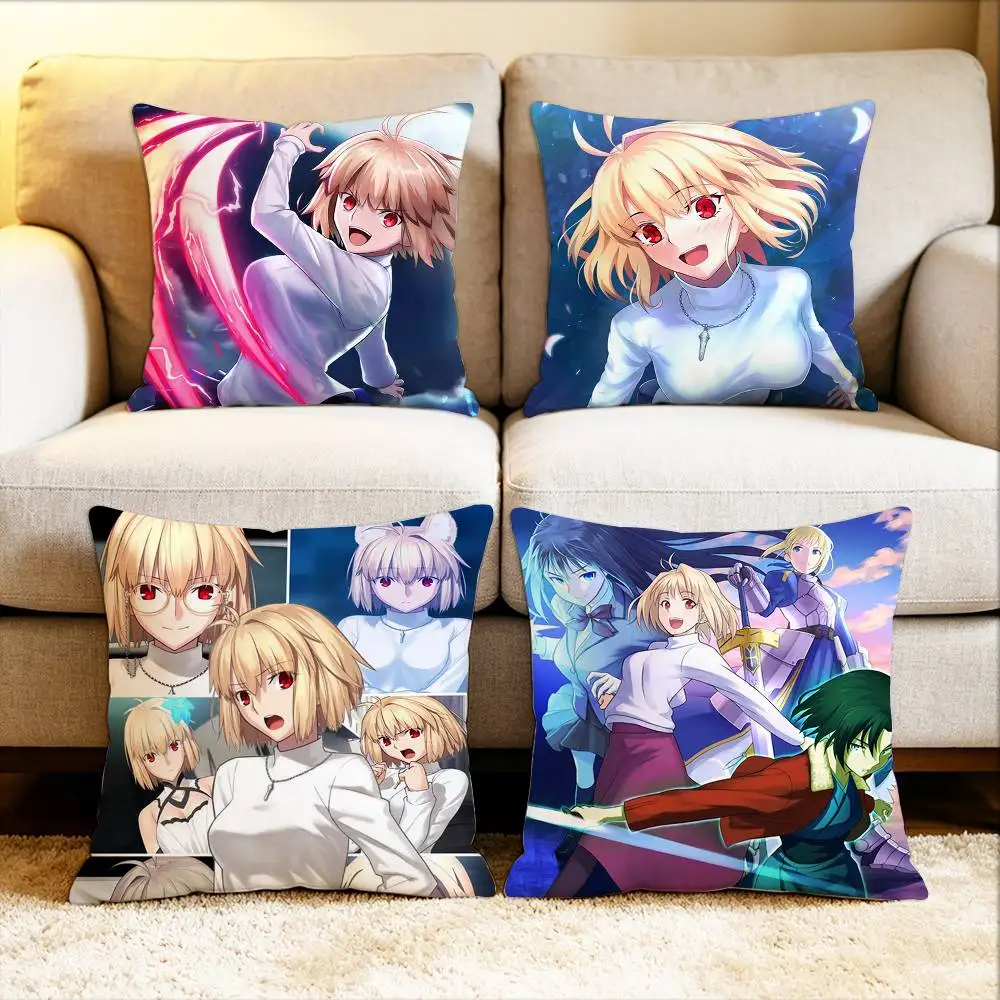 

Arcueid Hisui Kohaku Tsukihime Various Sizes Square Pillow Case For Car Home Bedchamber Decor