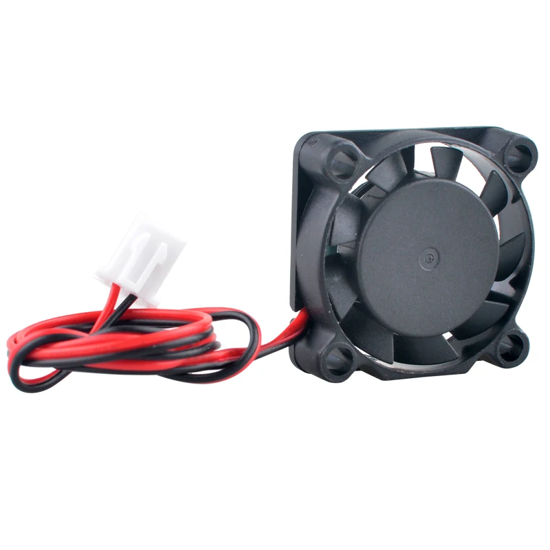 Micro Ultra-Thin Cooling Fan 25mm X 25mm X 7mm 2.5cm 2-Pin DC5V/12V/24V Compatible with Printer Power Supply for Raspberry Pi