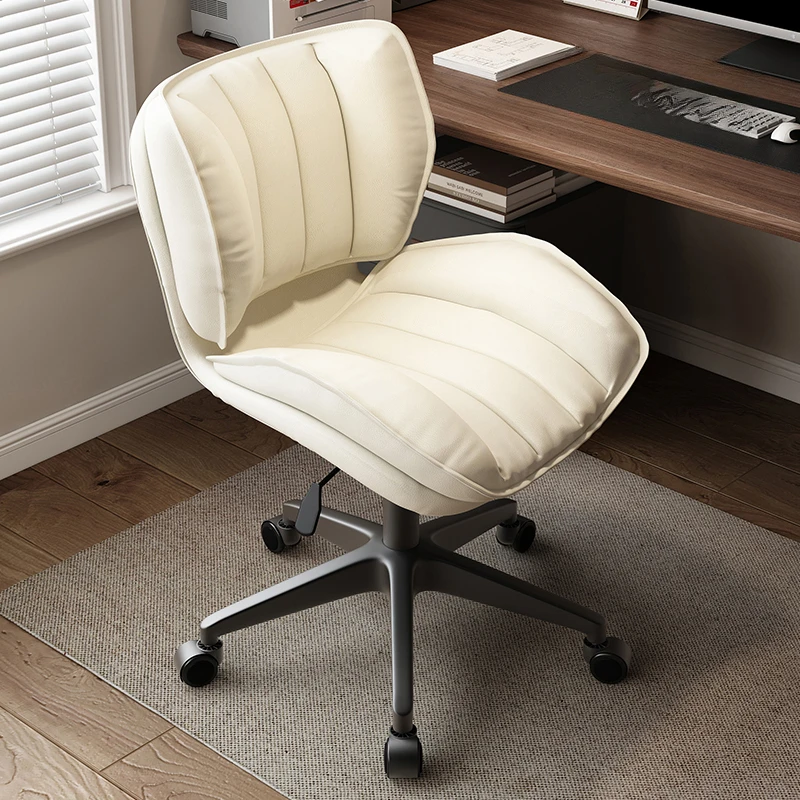 

-+-Lumbar Cushion Design Office Chair Luxairy Designer Relaxing Rolling Office Chair Stool Swivel Sillas De Oficina Home Furnitu