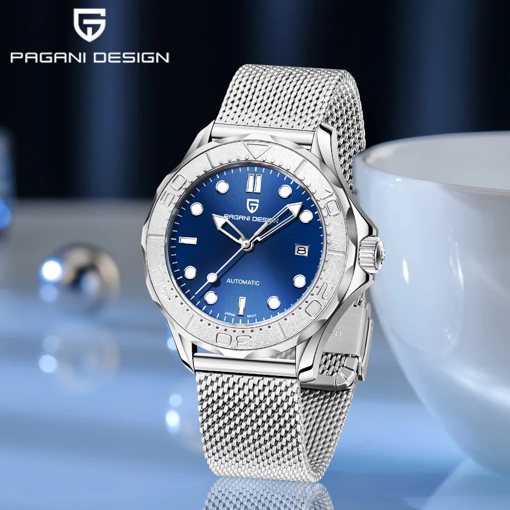 

2025 Pagani design 42MM men's automatic watches top luxury AR sapphire mirror JP8215 men's mechanical watch waterproof luminous