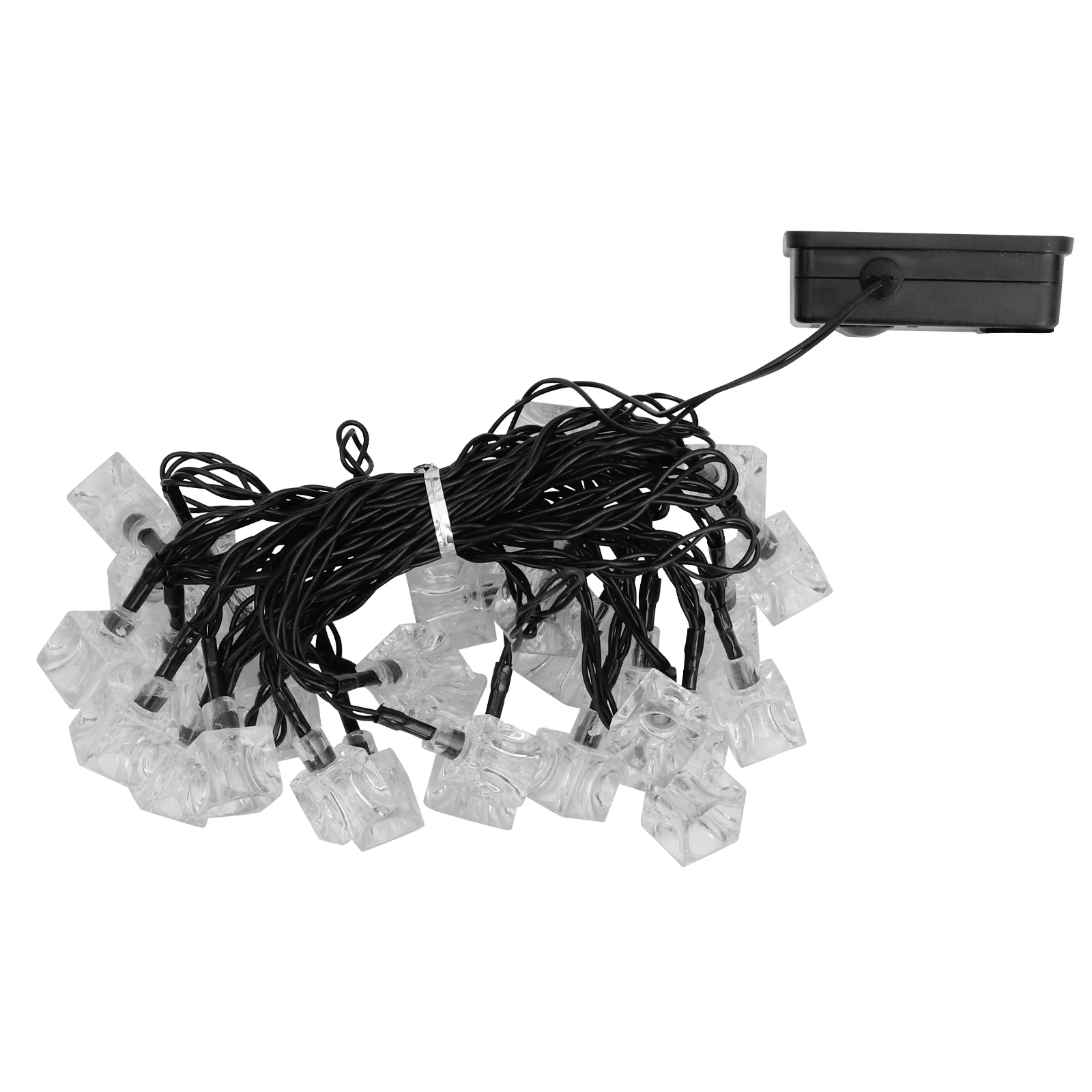 

LED Ice Cube Light String Decorative Holiday Party Festive High Quality Easy Simple Installation Gentle Lighting Warm
