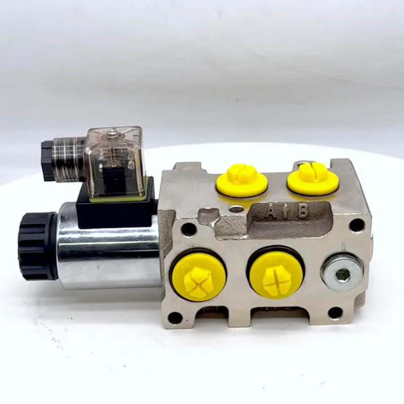 MOP06 12V 24V Hydraulic 6 Port Solenoid Diverter Valve