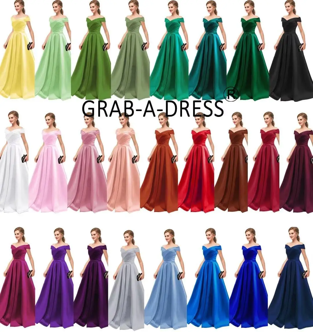 قبالة الكتف جيب طويل ثوب مسائي ألف خط ثوب مسائي رسمي 2025 الساتان العسكرية تحت عنوان حزب ثوب ، كوكتيل حزب ثوب مسائي