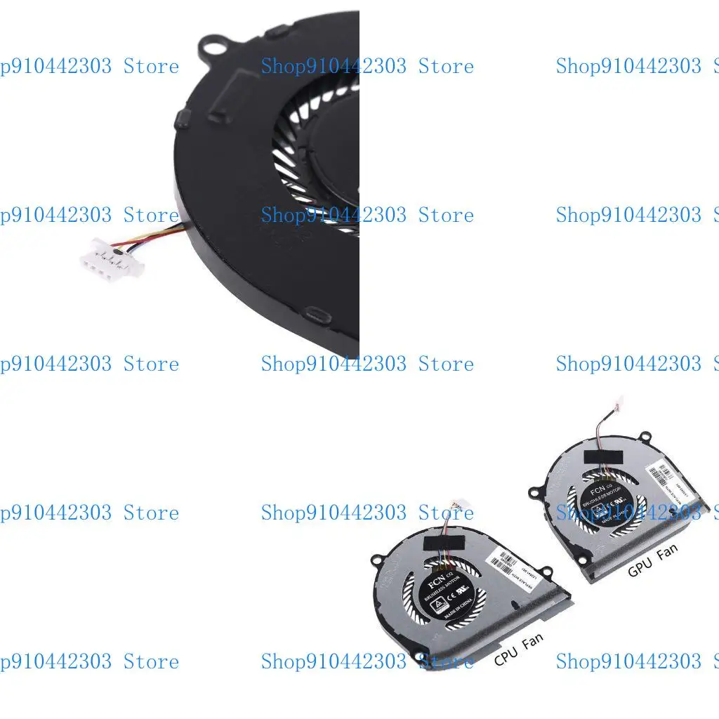 

L4MD Laptop FAN CPU GPU Fans For ENVY X360 15-DS 15-DR 15-DR0004TX Cooler Radiator