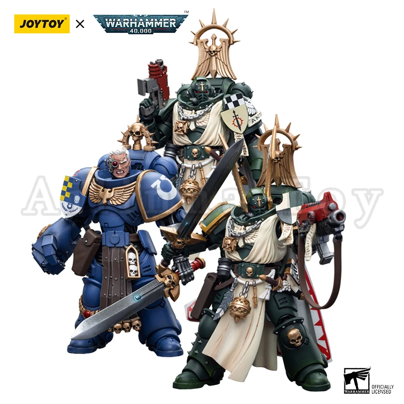 

JOYTOY 1/18 Action Figure 40K Dark Angels Master with Power Fist Re-issue Version Anime Military Model