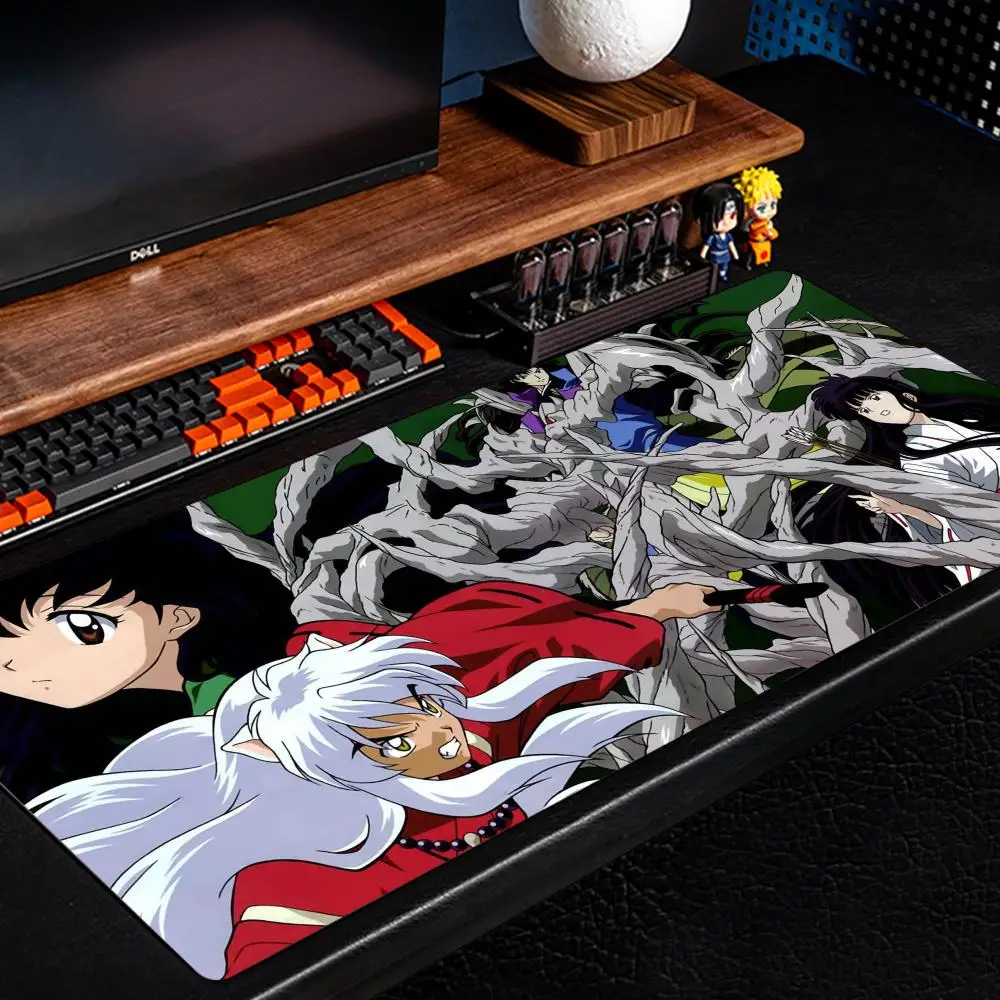 inuyasha Mouse Pad 500X1000 mm Large Gaming Mousepad Gamer XL Rubber Otaku Keyboard Pad Laptop Desk Mat