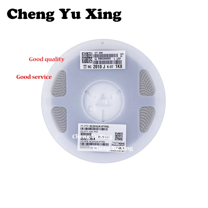 

2010 1K8 1.8K 5% RC2010JK-071K8L ， 4000pcs ,SMD Resistor
