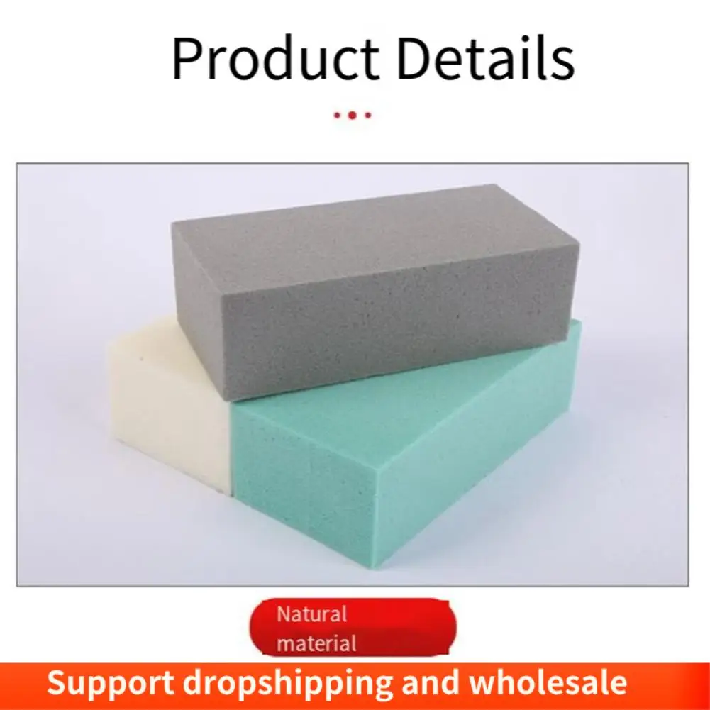 

AA86 High-Density Floral Mud Arrangement, Foam Block DIY Flower Stand,Handmade Floral Bouquet Foam Mud