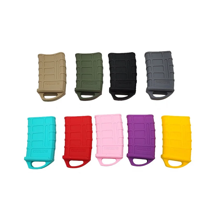 

Tactical M4 M16 AR15 Quick Magazine Rubber Holster Case 5.56 Fast Mags Rubber Pouch Sleeve Rubber Slip Cover Hunting Accessories