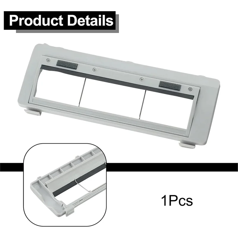 AB43-Cubierta de cepillo principal de repuesto para aspiradora Xiaomi E10/E12/B112, accesorios, cubierta de cepillo de goma