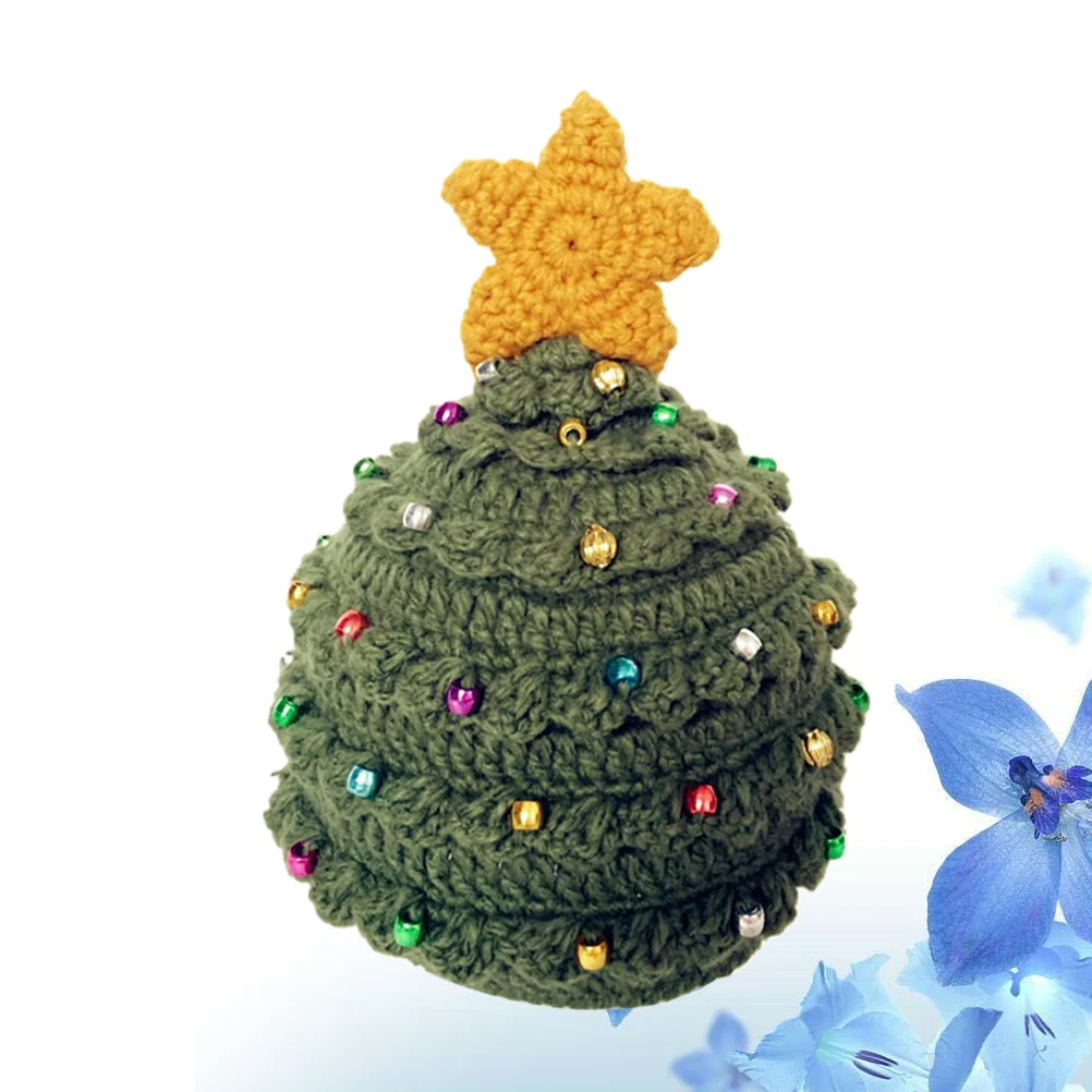 

Exquisite Hat Christmas Tree Autumn And Adorable Crochet for Adults Knitted Men's