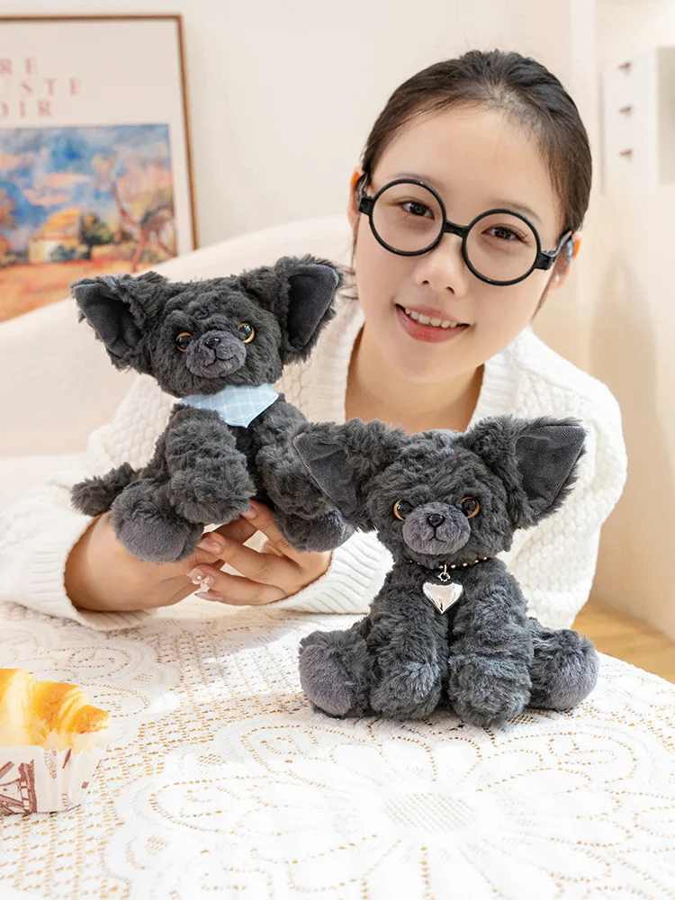 

Adorable Devon Doll Bla Plu Toy Hable Birthday Gift for Girls Soft Stuffed Animal S Doll Chinese Version