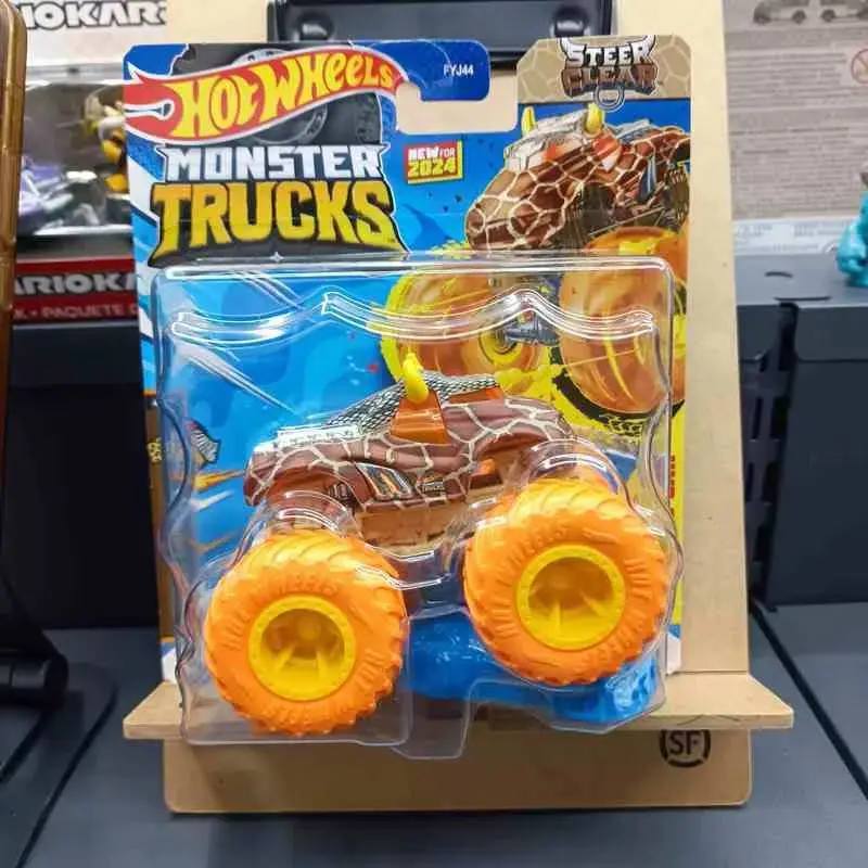 

In Stock 100% Original Hot Wheels Fyj44 1/64 Monster Trucks Series 2025 Mix A B Series Collect Car Toys Diecast Kid Holiday Gift