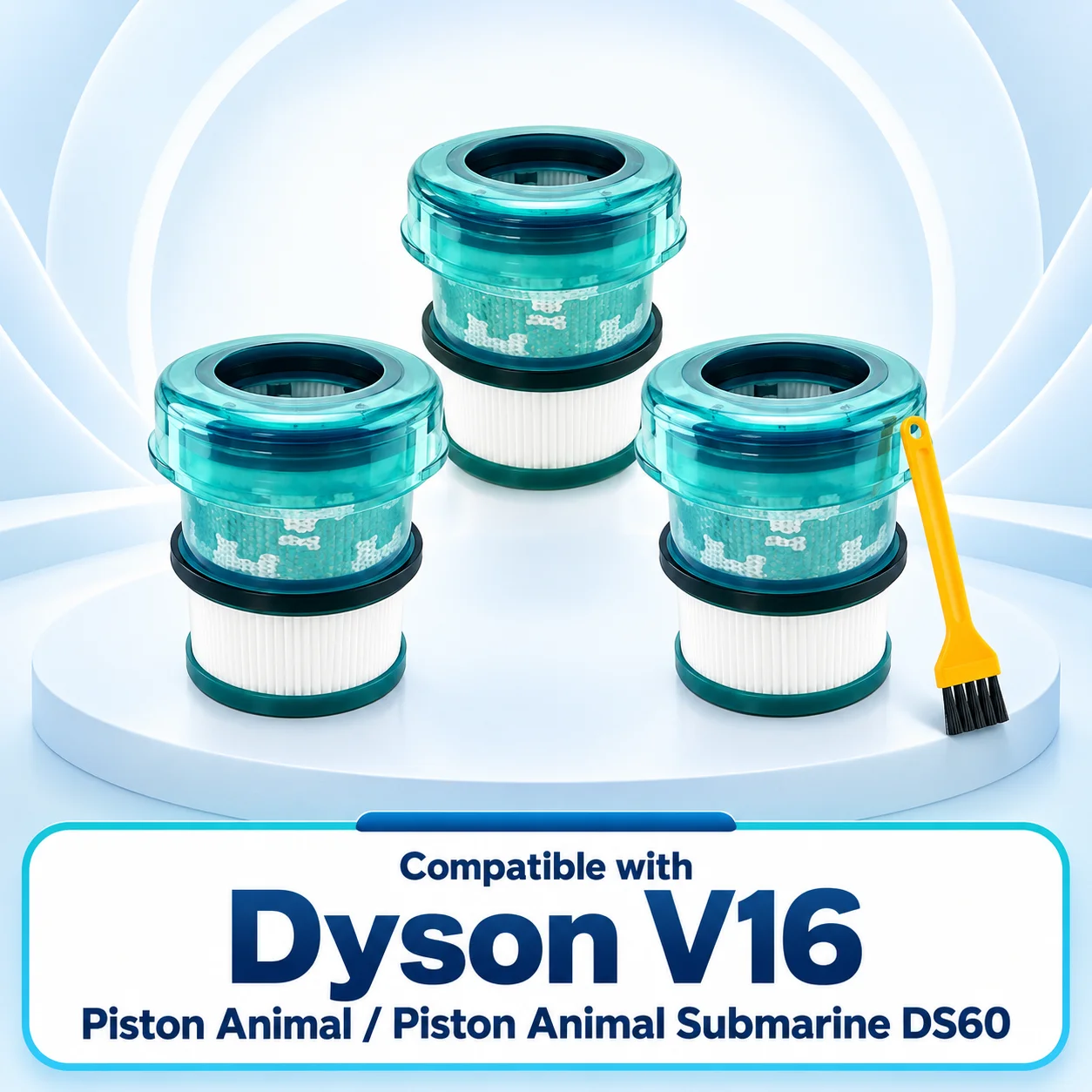 HEPA Filter Compatible for (Dyson V16 Piston Animal / Dyson V16 Piston Animal Submarine DS60 ) Vacuum Cleaner Filter Spare Parts