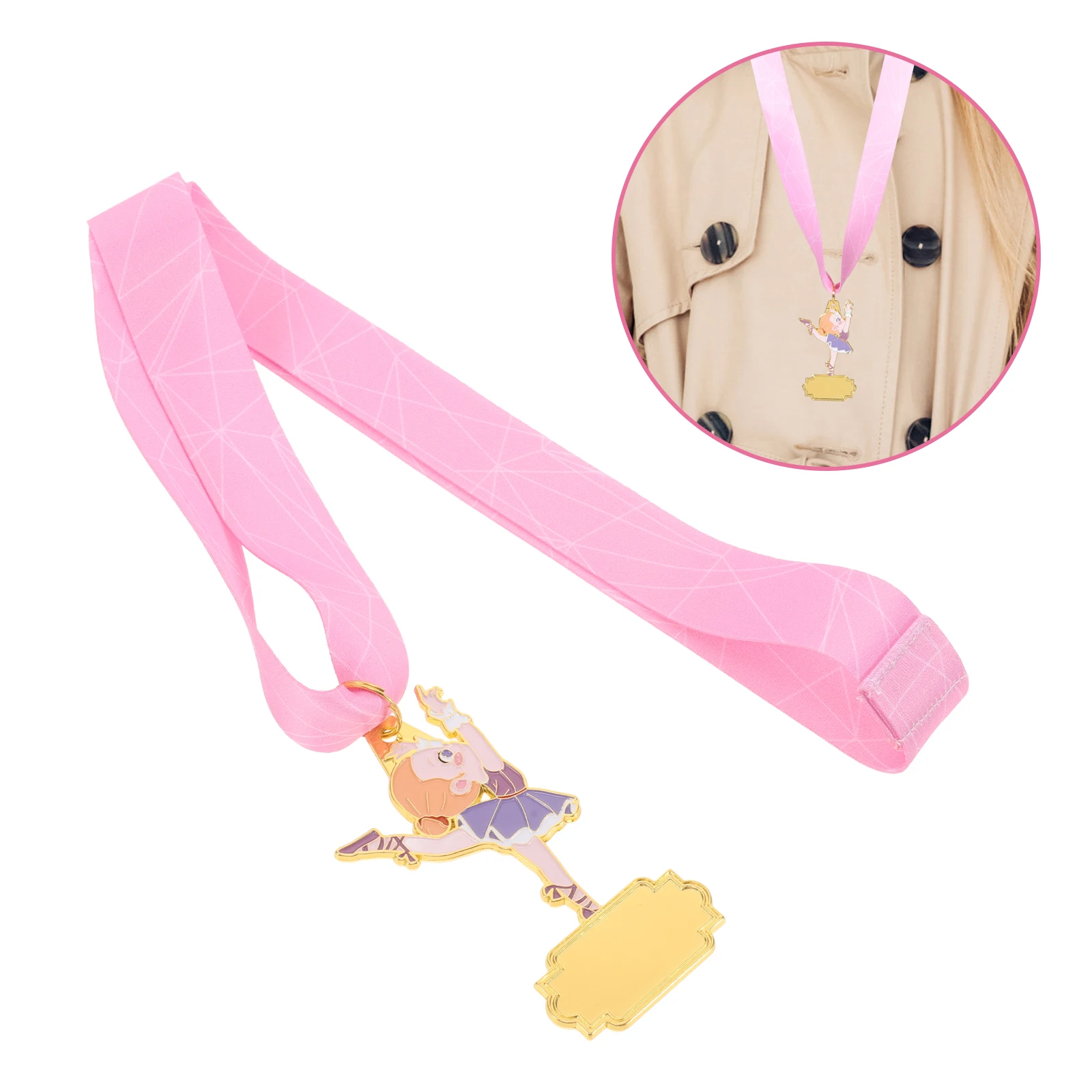

Ballet Competition Metal Award Gold Silver Bronze Winner Dance Performance Medals Unique Design Elegant Medals For