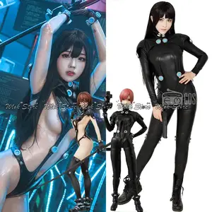 Gantz-男性と女性のための黒いコスプレスーツ,カスタムメイドの衣装,ハロウィーンパーティーのための漫画の衣装 - AliExpress