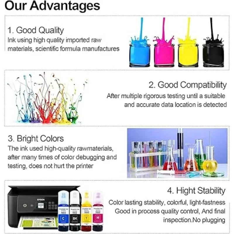BT D60/6000 BT5000/5001/5009 Ink for Brother Printer HL-T4000DW T420W DCP-T425W 428W DCP-T500W T510W DCP-T520W T700W DCP-T710W