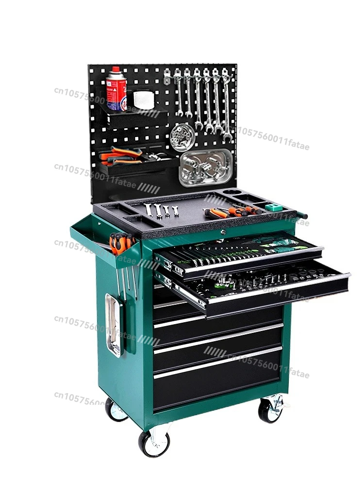 

Auto Repair Tool Cart Drawer Hardware Repair Small Push Box Multifunctional Mobile Heavy Tool Cabinet Workshop